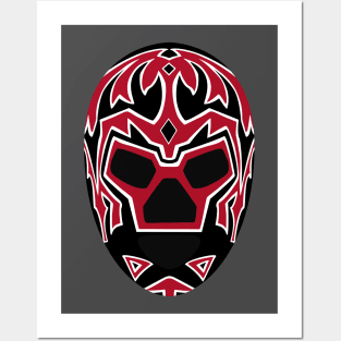 King Cuerno Mask Small Posters and Art